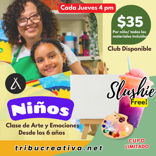 ✨🎨 Arte & Emociones – Para Niños 🎨✨ SEPT 25