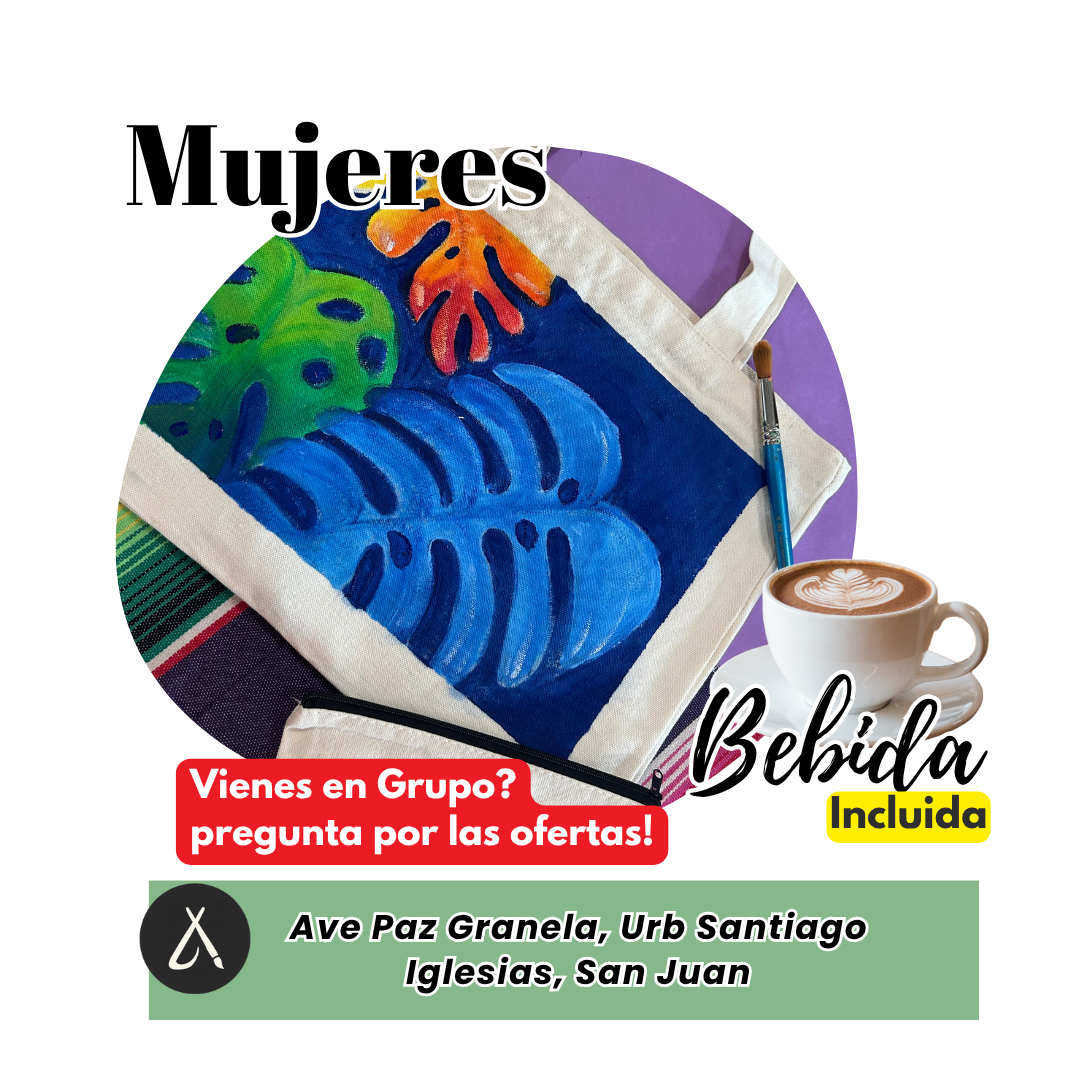 Pinta un Tote Bag-NVA FECHA! ENERO 14