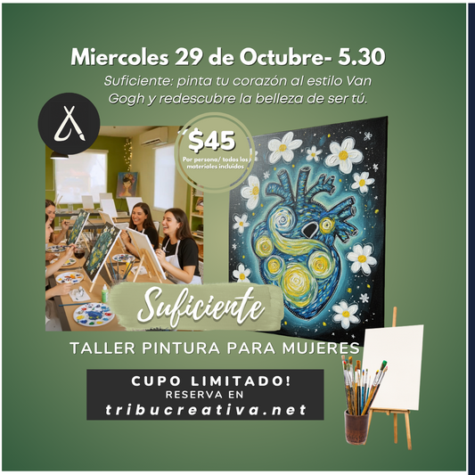 SUFICIENTE : Arte estilo Vangogh en un corazon