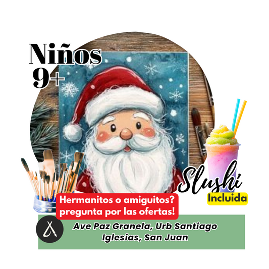 Taller Niños 9+ - Santa Claus- Jueves 4 Dic 4.30 pm